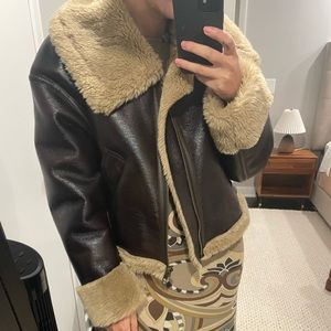 Zara Faux Fur Jacket